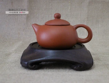 

Mahogany wood black wood crafts catalos wood in the base bonsai vase scupseat wood circle base