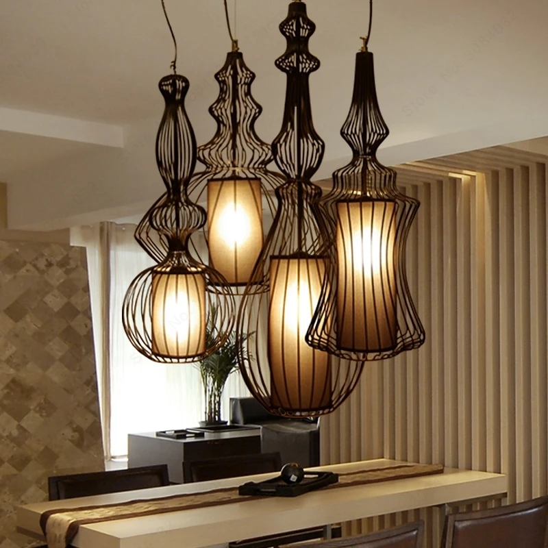 BDBQBL, современный американский подвесной светильник для столовой, спальни, подвесной светильник, винтажное домашнее освещение, Подвесная лампа