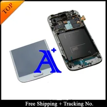 Tracking No. 100% Tested For Samsung Galaxy S4 i9506 LCD i9505 Display LCD Screen Digitizer Assembly frame