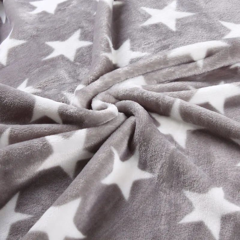 Высокое качество! Фланелевое Одеяло для взрослых, плотное, теплое, весеннее, звездное, покрывало, стеганое, домашнее, супер мягкое, клетчатое, флисовое, фирменные покрывала на кровать