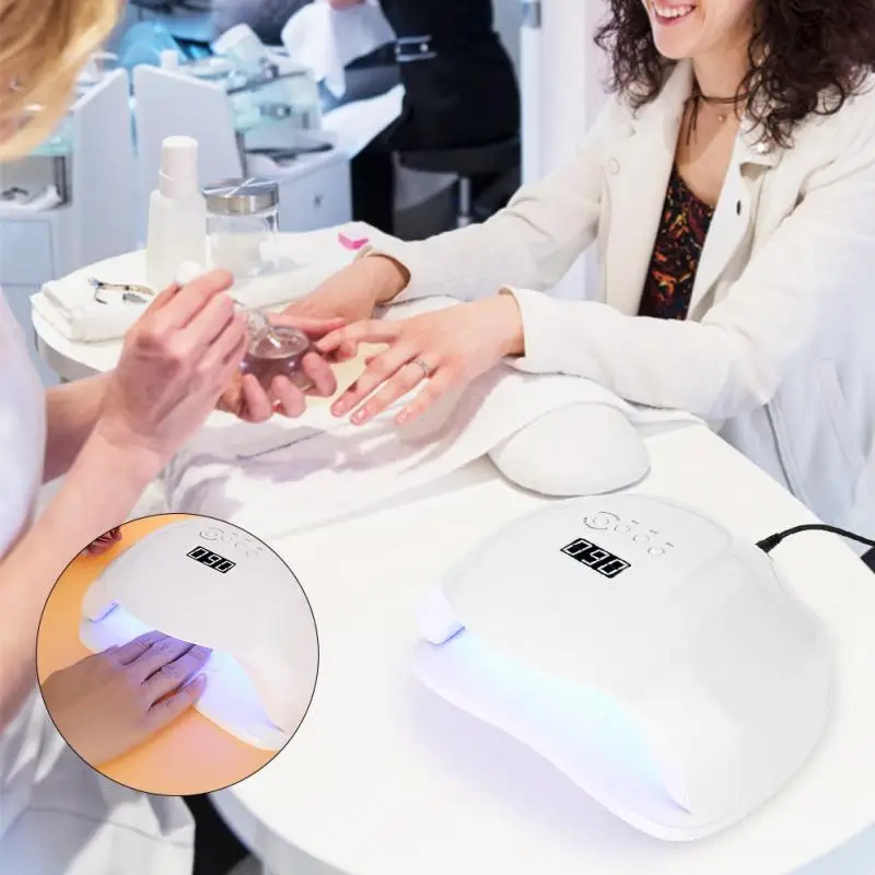 4 типа 54 Вт Сушилка для ногтей Светодиодный УФ-лак для ногтей Сушилка для ногтей Гель-лак для отверждения ногтей инструменты для маникюра
