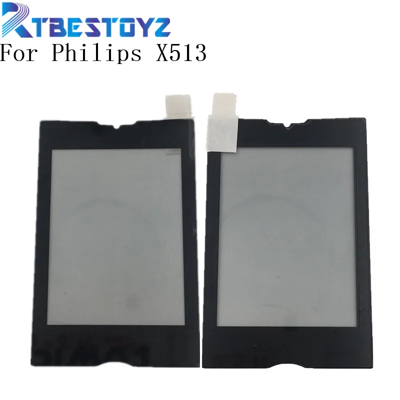 RTBESTOYZ Outer Touch Panel Screen lcd Glass Front Lens For Philips x513