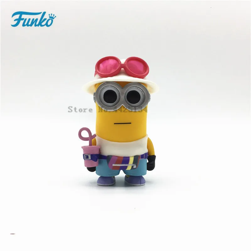 Funko pop Миньоны украшения фигурки ПВХ винил Dave Единорог Brinquedos игрушки для друга фильм вентилятор