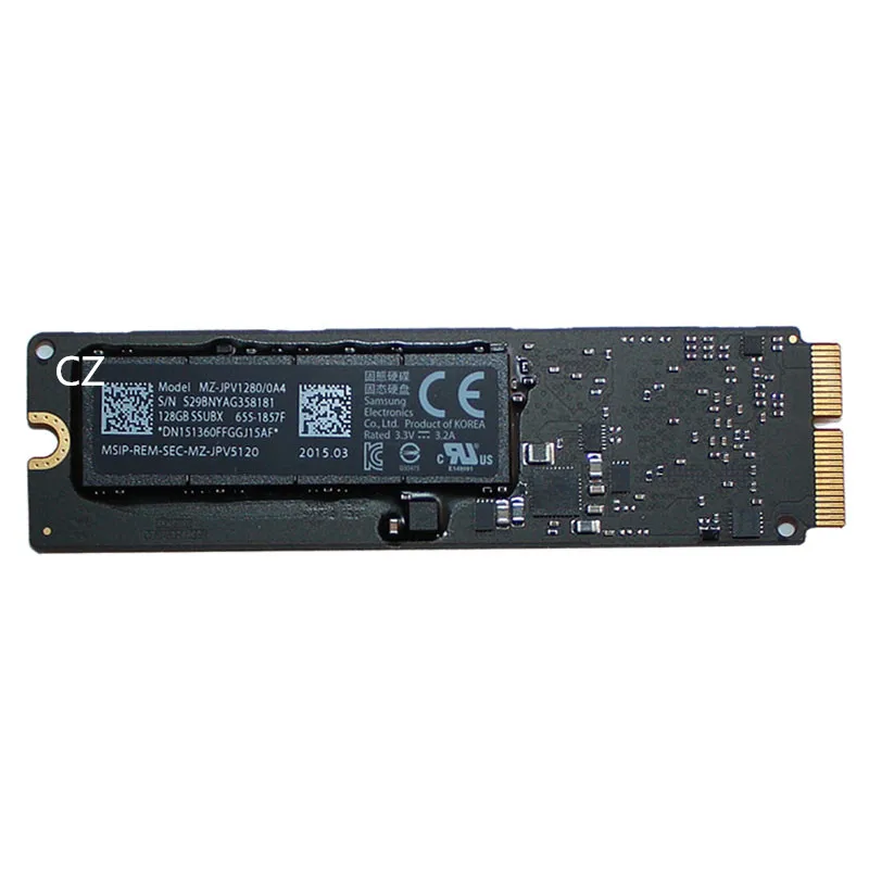 Твердотельный накопитель для MacBook Air & Pro Retina A1502 A1398 A1466 A1465 SSD 128 ГБ 256 512 1