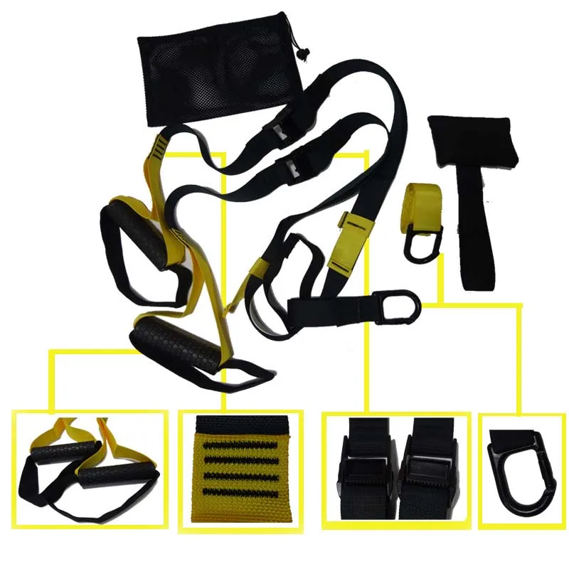 

Resistance Bands Hanging Training Straps Suspension Trainer Spring Exerciser Workout LLDA1