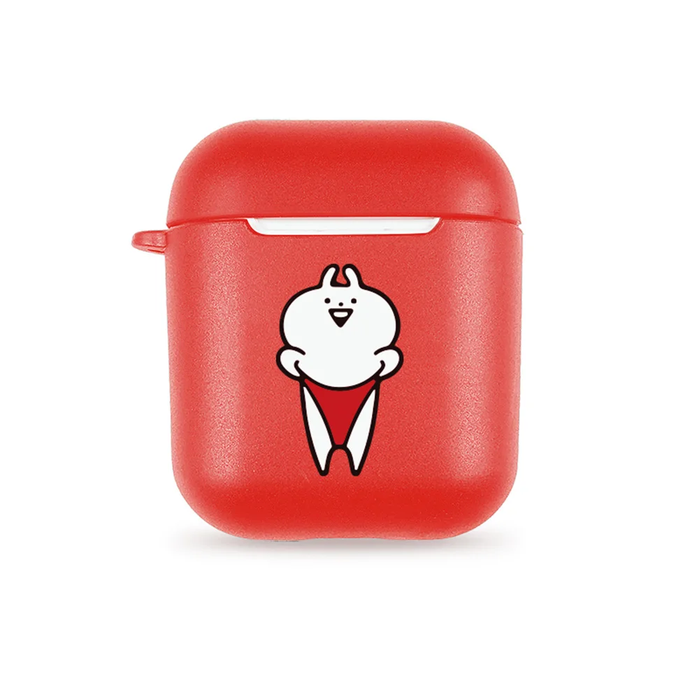 Чехол для Airpods с милыми мультяшными рисунками, силиконовые Беспроводные наушники с Bluetooth, мягкий ТПУ чехол для Airpods, защитный силиконовый чехол, чехол - Цвет: T51