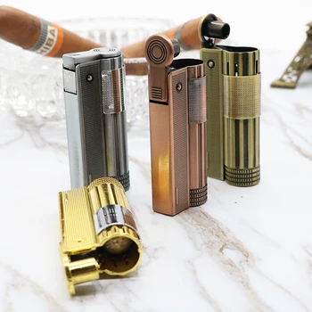

lighter gasoline Kerosene Lighter Gasoline Petroleum Lighter Refillable Gasoline Cigarette Metal Retro Men Gadgets Not IMCO