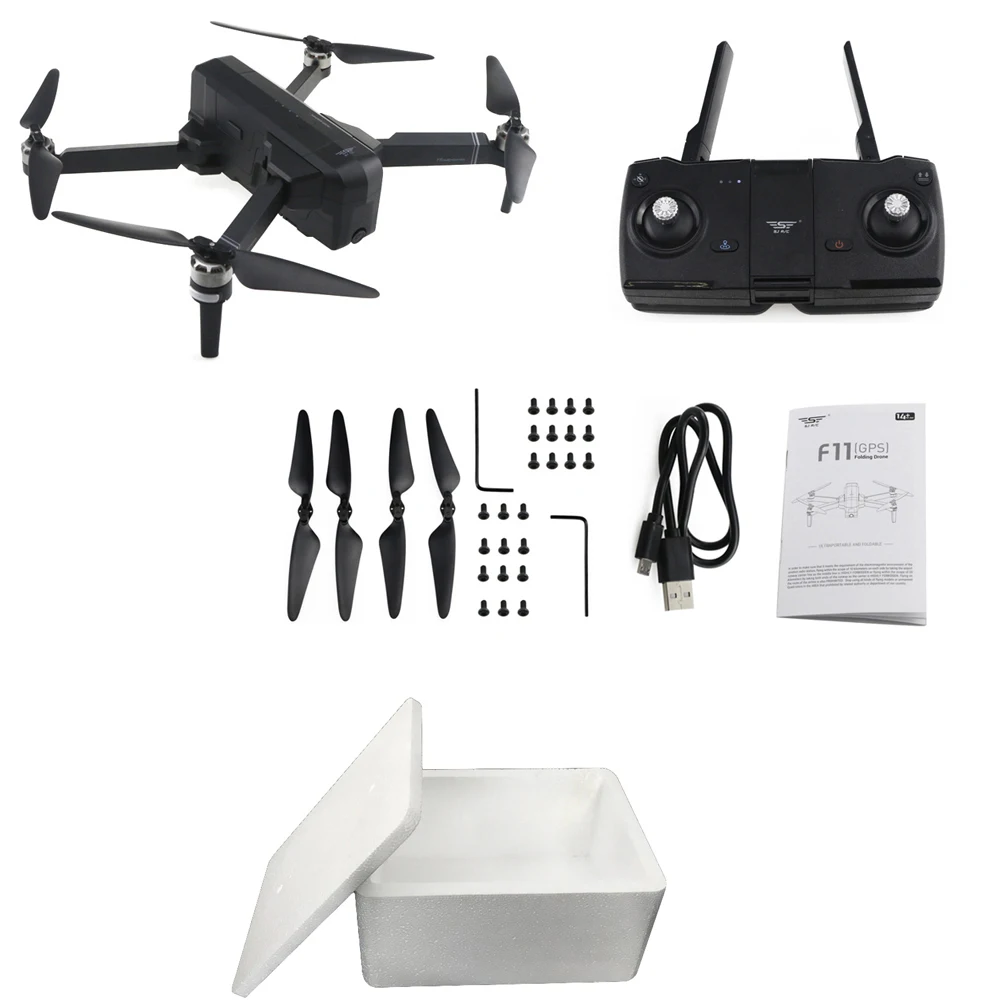 SJRC Z5/F11 gps 5G Wi-Fi FPV Дрон с камерой 1080P 25 минут время полета бесщеточный мотор складной рычаг селфи RC Дрон Квадрокоптер