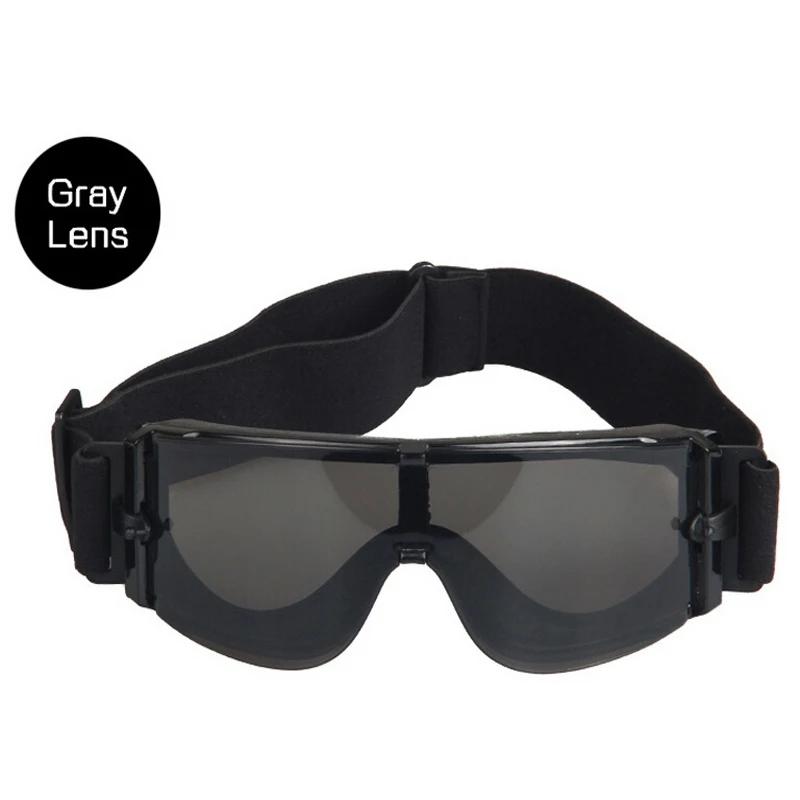 X800 военные очки тактические солнцезащитные очки страйкбол Пейнтбол Охота Спортивные защитные очки мужские очки для стрельбы 3 объектива
