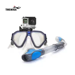 THENICE профессиональная маска для дайвинга очки для подводного плавания для плавания дыхательной трубки Анти-туман для взрослых и детей