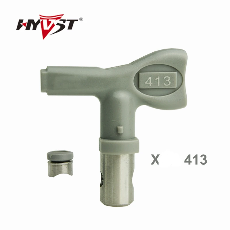 

Airless Spray Gun Tip X 413 gray Tip paint sprayer X stype Gray Tip (Gray Handle) 5PC