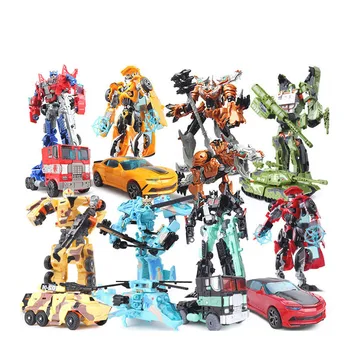 

19.5 CM Transformation Robot Model Cars Action Figure Toys Manual Deformation Helicopter Car Model Action Figure Kids Toys Gifts