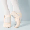 Ballet Shoes for Girls Dance Shoes for Woman Dancing Slippers Dance Shoe High Stretch Canvas Split Sole Slip On Practice Shoes 4