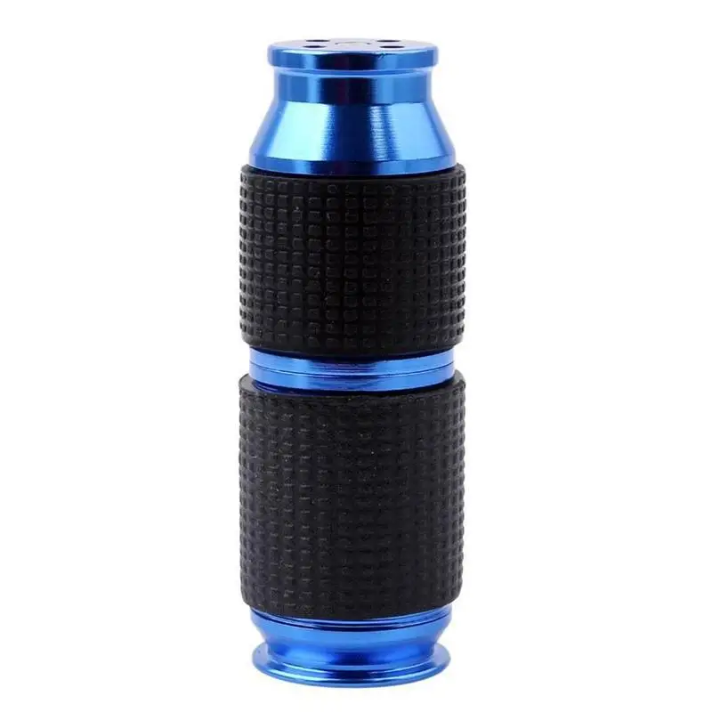 Whipped cream cracker dispenser Portable Mini Rubber Grip Safe Gas Canister Dispenser Whipping Cream - Color: Blue