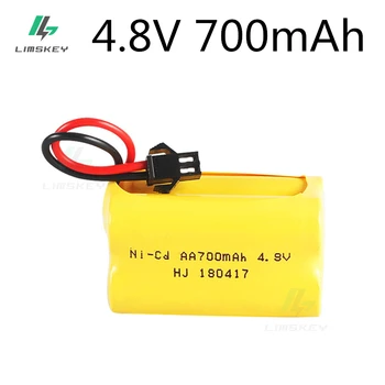 

4.8v 700mah Rechargeable Ni-Cd AA 4.8v bateria 4.8v nicd ni cd battery pack 4.8v 700mah for RC boat model car toy