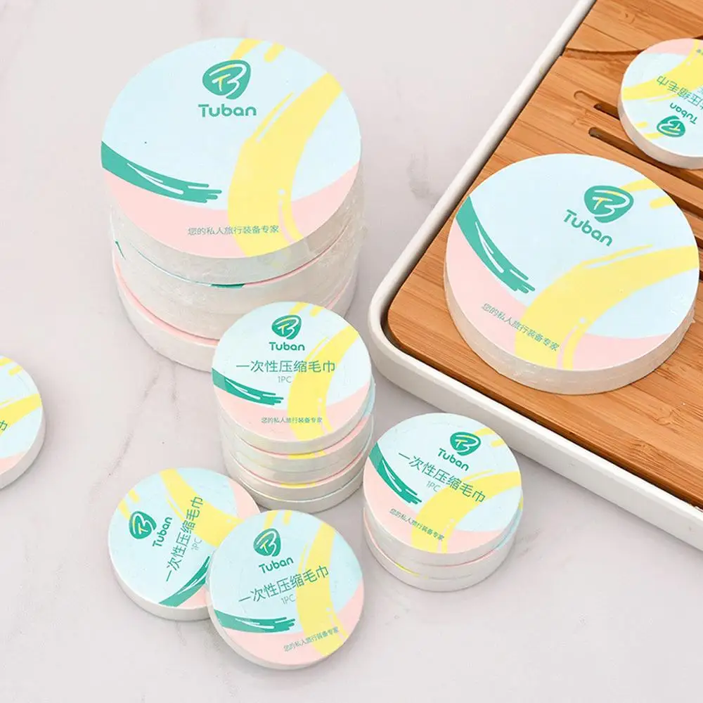 

High quality Portable Travel Cotton Compressed Towel Expandable Face Care Healthy Magic Towel For Outdoor Sports Travel @P