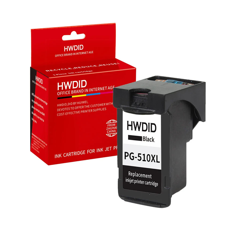 HWDID PG510 PG 510 XL Заправленный Черный чернильный картридж совместимый для Canon iP2700Pixma