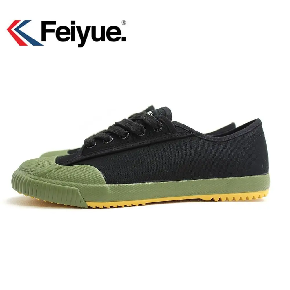 Feiyue боевые искусства Тай Чи тхэквондо ушу обувь для карате спортивные тренировочные кроссовки популярные и удобные улучшенная версия - Цвет: Black-G