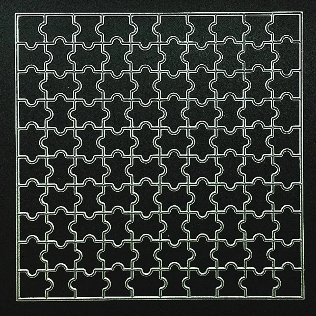 

15.3cm Jigsaw Puzzle Cutting Dies Scrapbooking Paper Card Craft Dies DIY Embossing Metal Stencil Decorative Dies Cutter