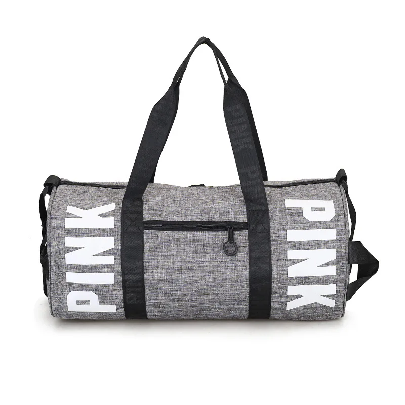 

2019 Female Fitness Gym Bag Separate Space for Shoes Nylon Large Training Handbag Women Yoga Mat Duffel Travel Sac De Sport Bags