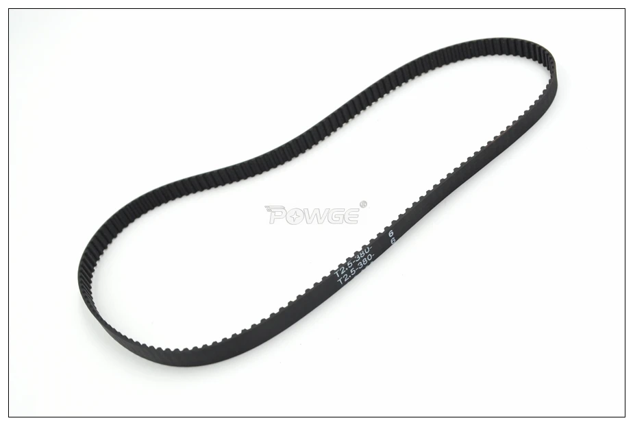 correia dentada 380 t2.5 6mm perfurador 380mm