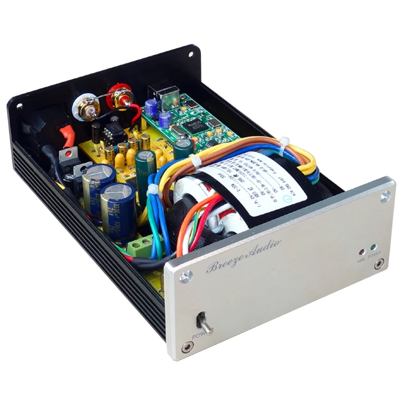 

Breeze audio SU1 PRO ADUM High Speed Digital Isolated XMOS USB DAC AK4495 AUDIO Decoder Amplifier
