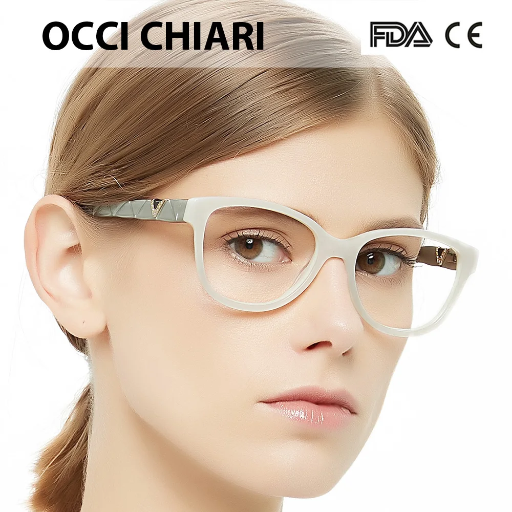 Buy Occi Chiari Fashion Glasses With Clear Lenses 2018 Women Myopia Glasses 