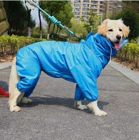 Mylb OnnPnnQ для домашних питомцев, маленьких и больших собак плащ Одежда для собак плащ-Толстовка Водонепроницаемый Дождь красивые куртки пальто одежда - Цвет: 4