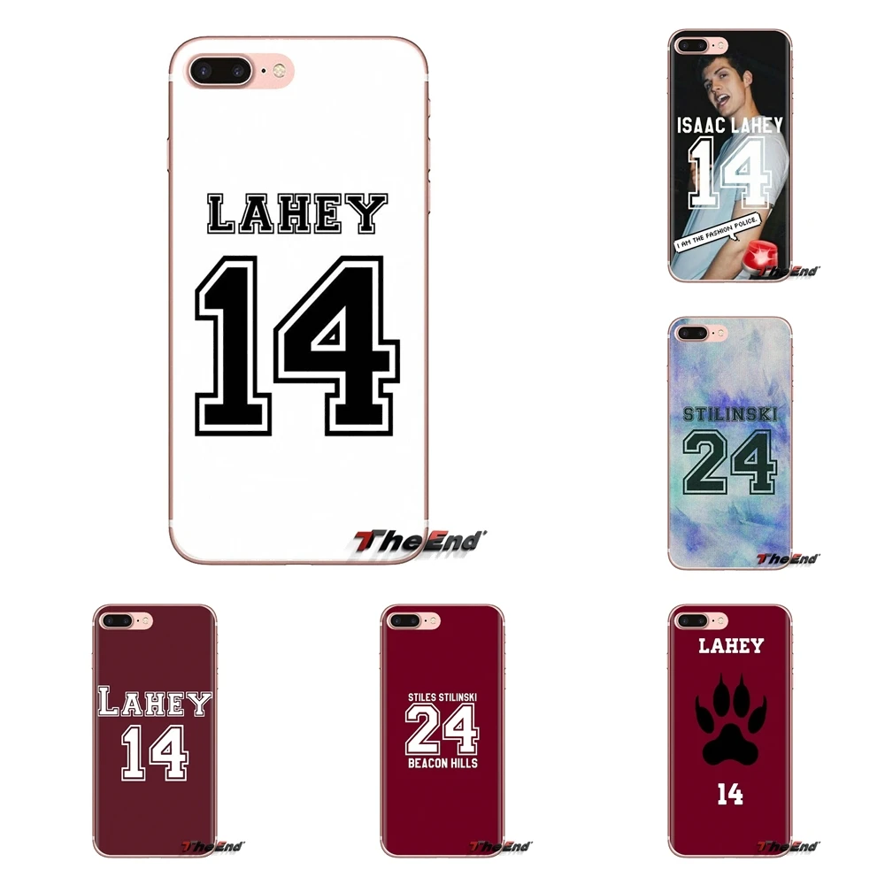 Teen wolf Jersey lahey 14 прозрачный мягкий чехол для Samsung Galaxy A3 A5 A7 A9 A8 Star A6 Plus 2018 2015 2016 2017 |