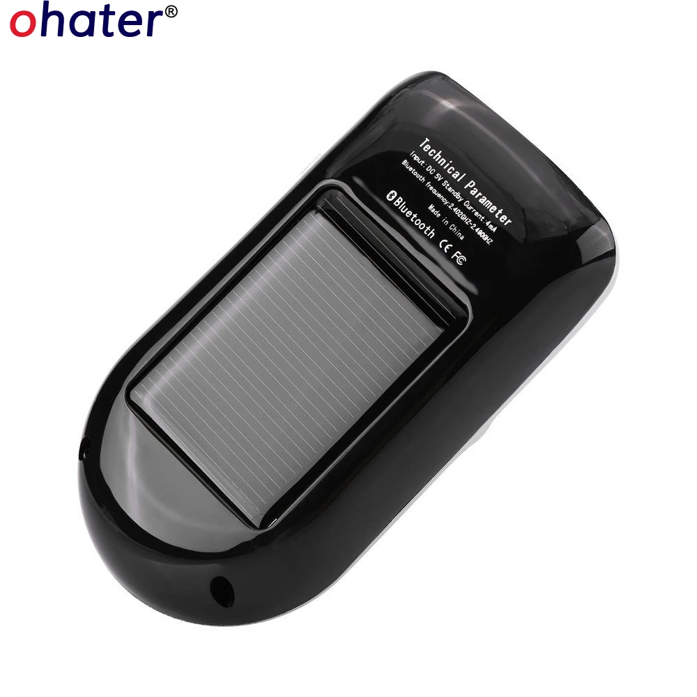 Ohater Powered Громкая связь беспроводной Bluetooth Handsfree автомобильный комплект для мобильного телефона Hands Free в автомобиле для iPhone