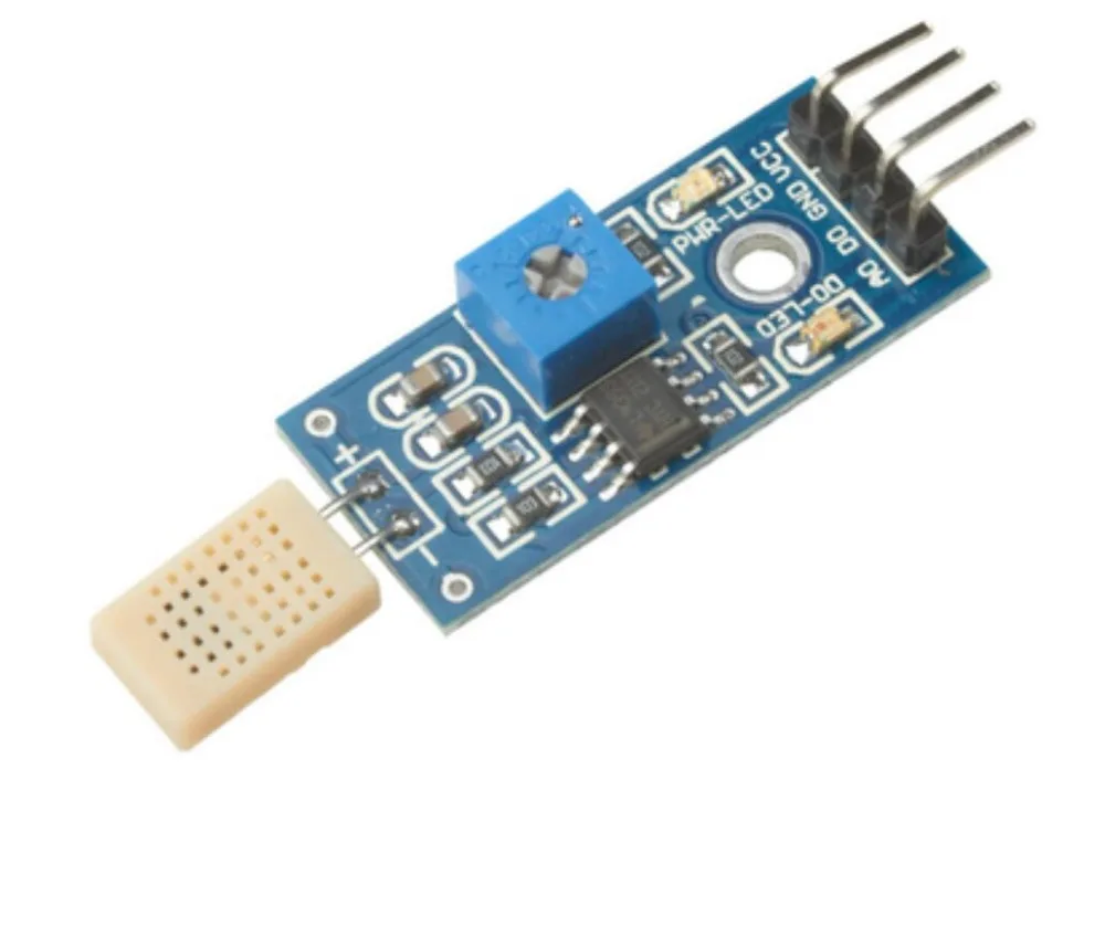 HR202 Humidity Detection Sensor Module DC 3.3V 5V LM393 Chip (3 wire ...