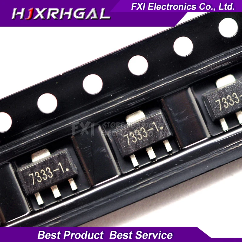 50pcs SMD HT7133A-1 SOT-89 HT7133 7133-1 Voltage Regulator