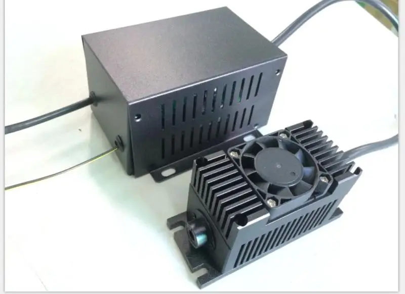 532nm 300mW DPSS лазерный модуль w/ttl+ вентилятор 110 V-220 V Напряжение DIY лабораторная промышленность