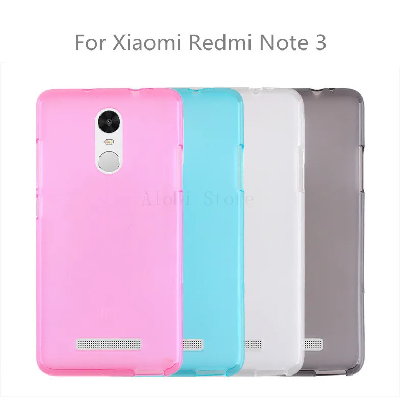 Чехол для редми Note3 Крышка силиконовая матовая ТПУ Мягкая задняя крышка Xiaomi Redmi Note