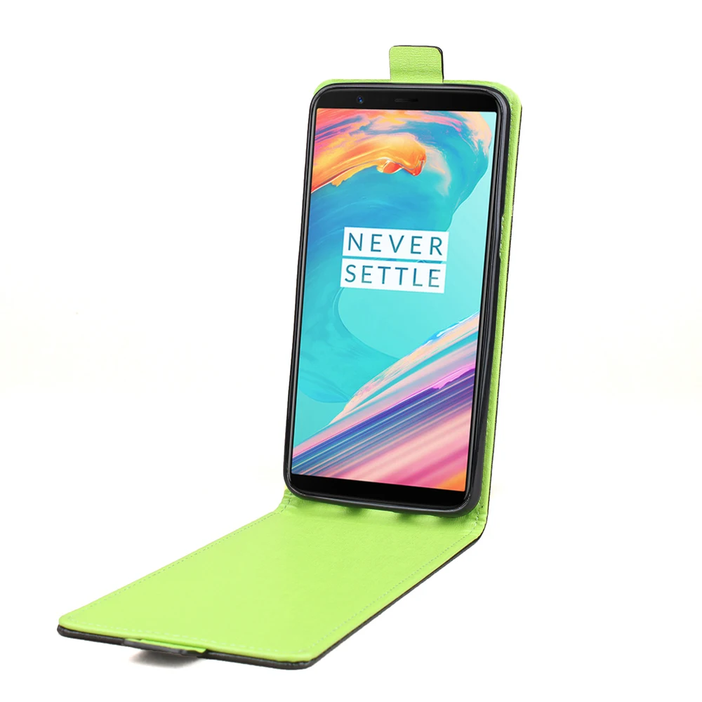 Flip Wallet leather Case for Oneplus 5T 5 3 3T Pure Color Handset Shell Phone For 2 X Bag Cover Skin Man Back|flip case|leather casecase oneplus one