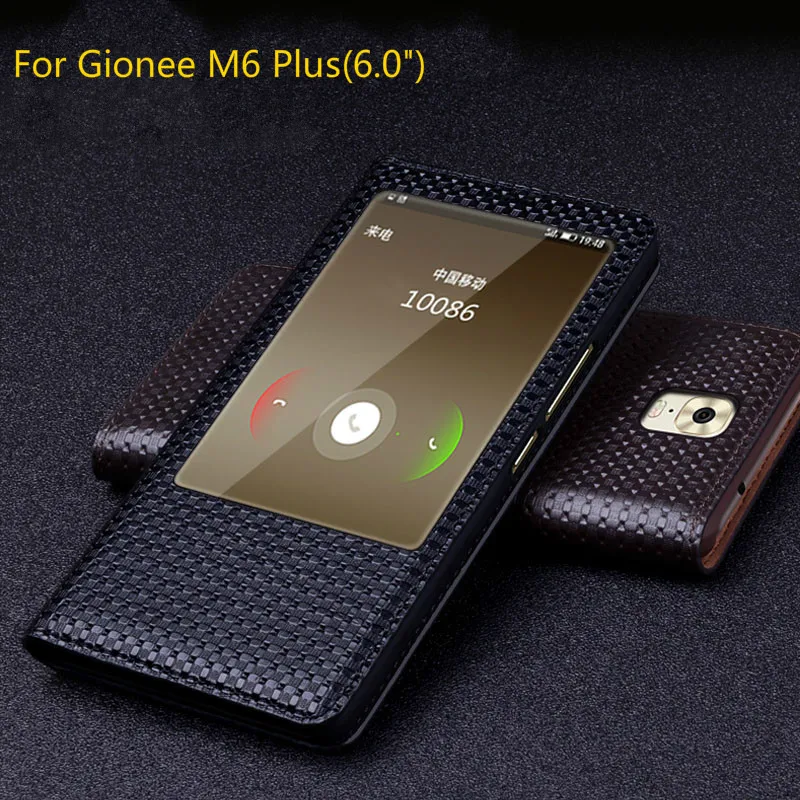 

Luxury Original Brand Genuine Crocodile Leather Flip Cases For Gionee M6 Plus Fashion Phone Bags For GioNee M6 Plus Open Window