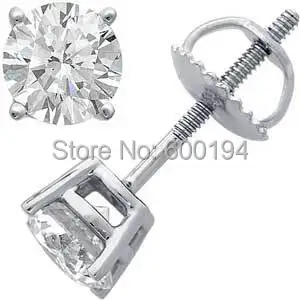 Серьги гвоздики с круглым винтом 7 мм|screw back|earrings earringearring studs earrings |