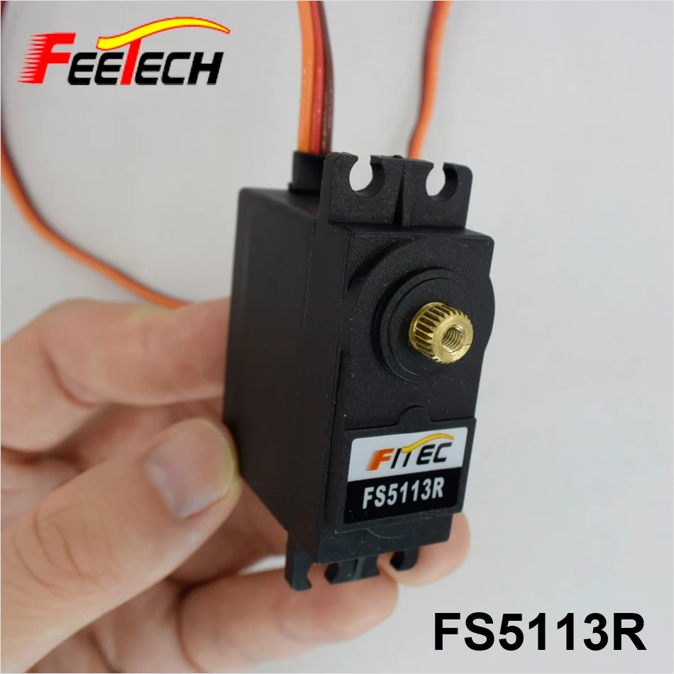 

13kg.cm 360 Degree Continuous Rotation Servo FS5113R FEETECH Servo for Robot