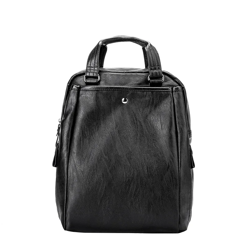 

New Travel Backpack Korean Women Female Rucksack Leisure Student School bag Soft Leather Women Bag Backpacks Fashion new C682