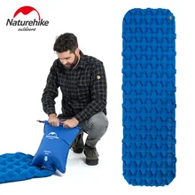 Naturehike легкий надувной коврик для палаточного лагеря Наружное освещение спальный коврик надувной матрас