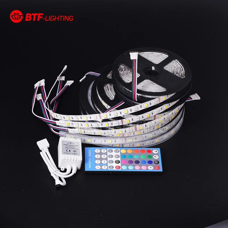 5 м 300 светодио дный RGBW rgbcw RGBWW 5050 SMD Mied rgb светодио дный полосы DC12V гибкая света RGB + теплый/холодный белый с ИК-пульт