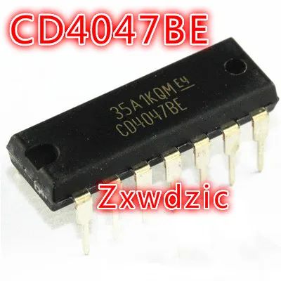 

100PCS CD4047BE DIP14 CD4047 DIP 4047BE DIP-14 new and original