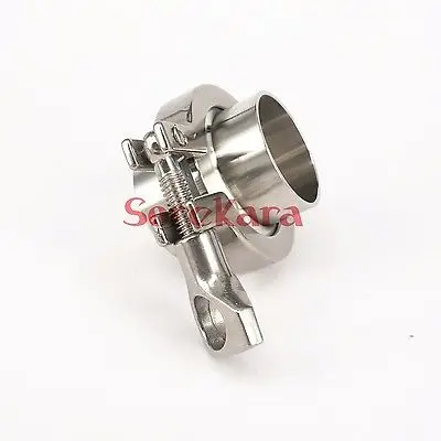 

A Set 25mm O/D Sanitary 1.5" Tri Clamp Weld Ferrule + Tri Clamp + Silicon Gasket 304 Stainless Steel Home brew