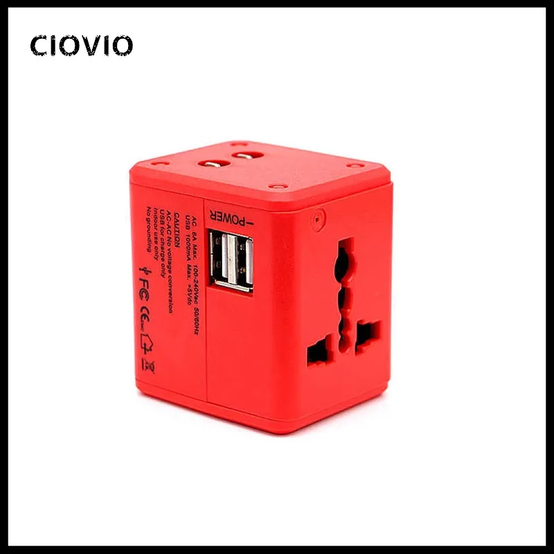 Electric Plug power Socket Adapter International travel adapter Universal Travel Socket USB Power