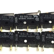 50 шт. SS-5 SS-5GL SS-5GL12 SS-5GL13 SS-5-F SS-5GL-F 5A 125VAC коммутатора