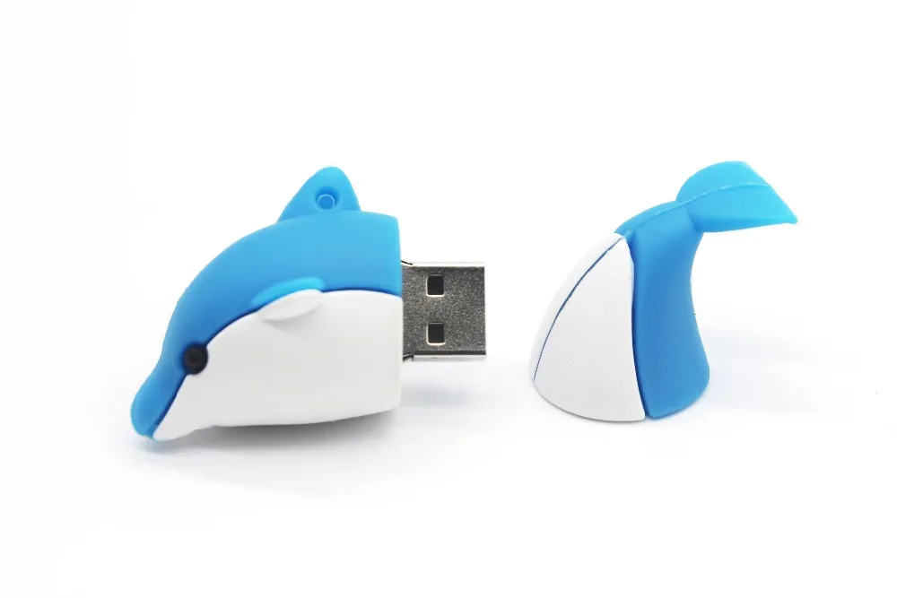 JASTER USB флеш-накопитель с дельфином USB 2,0 флеш-накопитель Миньоны карта памяти Флешка 4 ГБ 8 ГБ 16 ГБ 32 ГБ 64 ГБ подарок