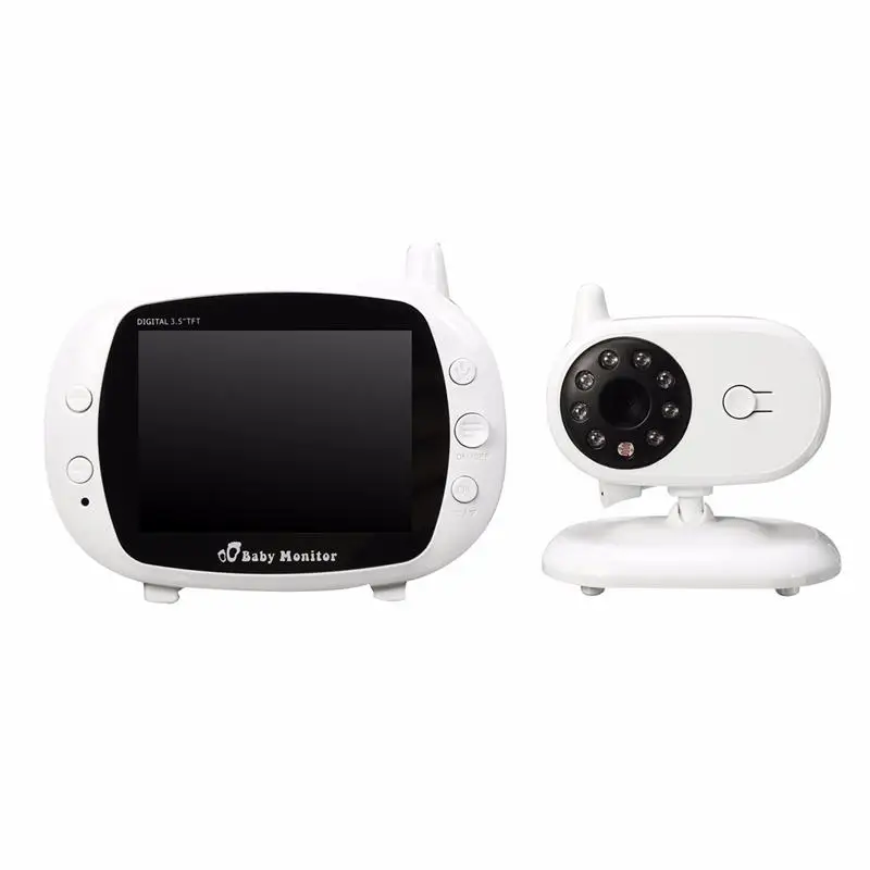 

2.4G Wireless Digital 3.5" LCD Baby Monitor Camera Audio Talk Video Night Vision High Resolution Home Security