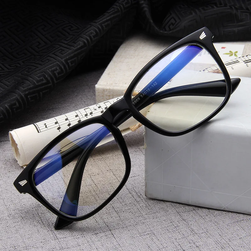 cheap Anti blue rays computer Glasses Men Blue Light Coating Gaming Glasses for computer protection eye Retro Spectacles Women
