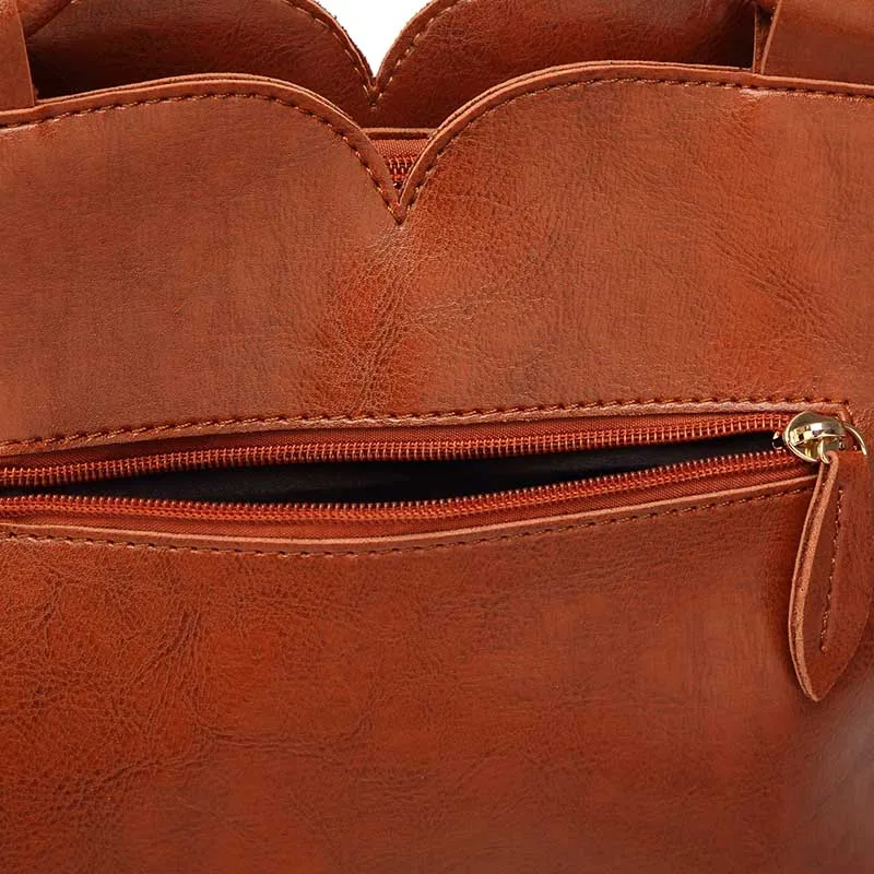 Women PU Leather Handbag Female Luxury Messenger Bags Vintage Ladies Casual Shoulder Bag Large Exquisite Crossbody SS7008 (6)