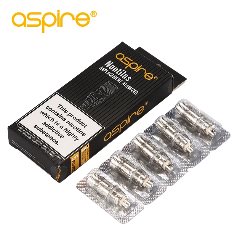 Вейп Катушка Aspire Nautilus 2 BVC 0 7/1 6 Ом атомайзер для электронных сигарет Mini/Nautilus